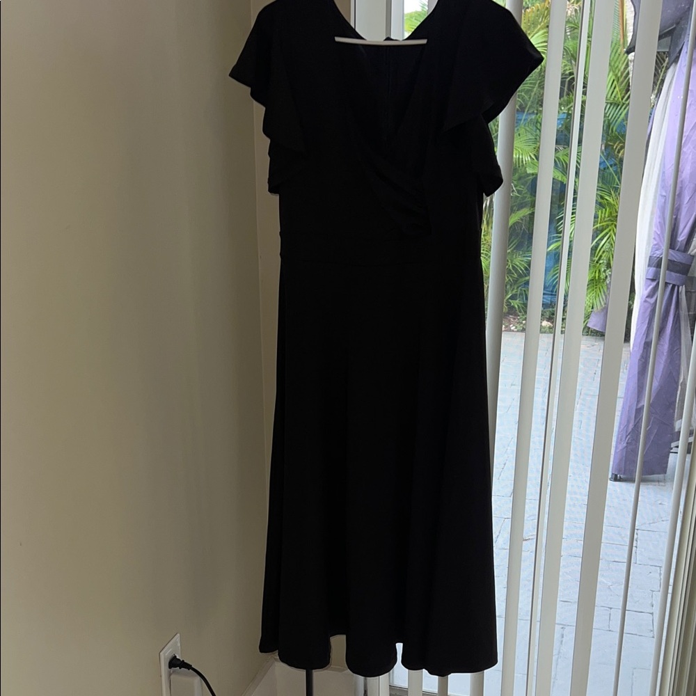 Elegant Black Women's Dress